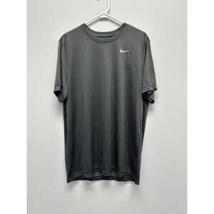 Nike Dark Grey/Black Dri-FIT Athletic T-Shirt